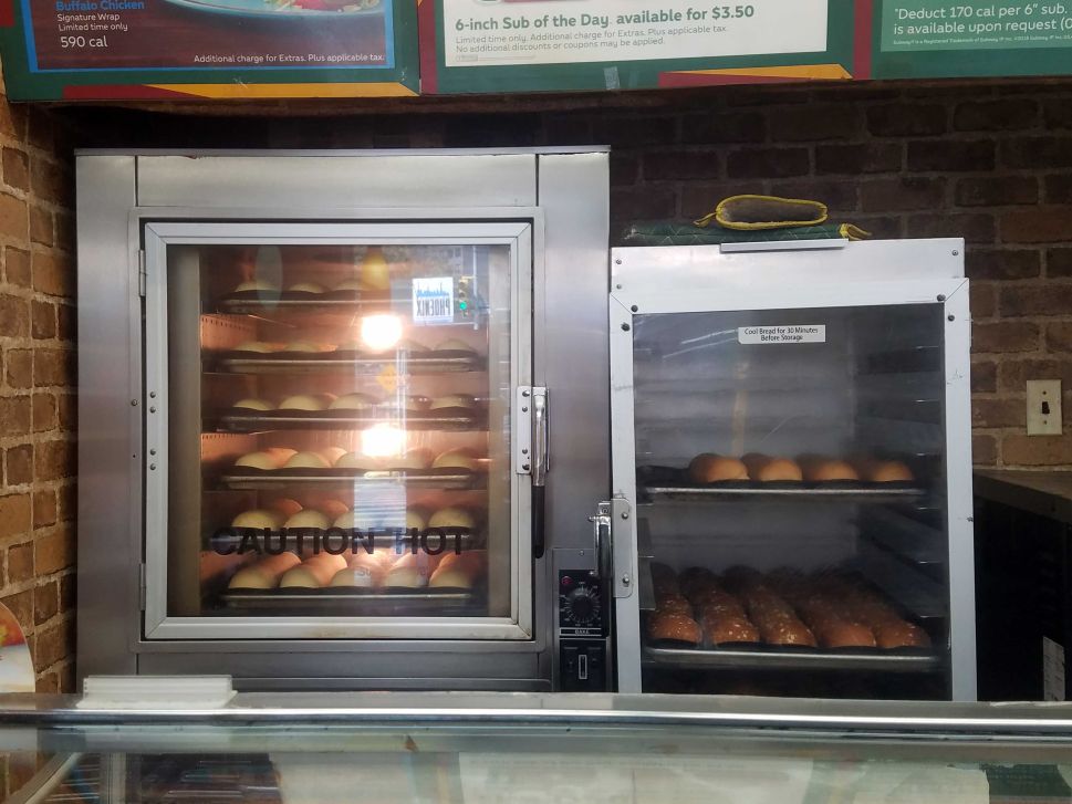 Does Subway's bread smell actually come from the baking bread? Who's to say?