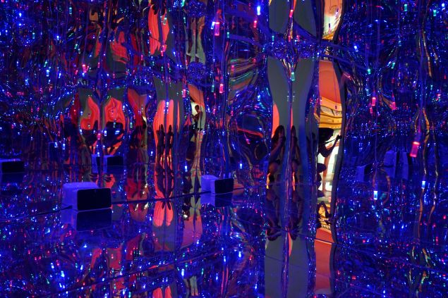 Winky Lux's Infinity Room.