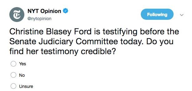 Not a good look for The New York Times.