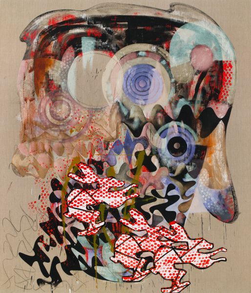 Charline von Heyl, Mana Hatta, 2017.