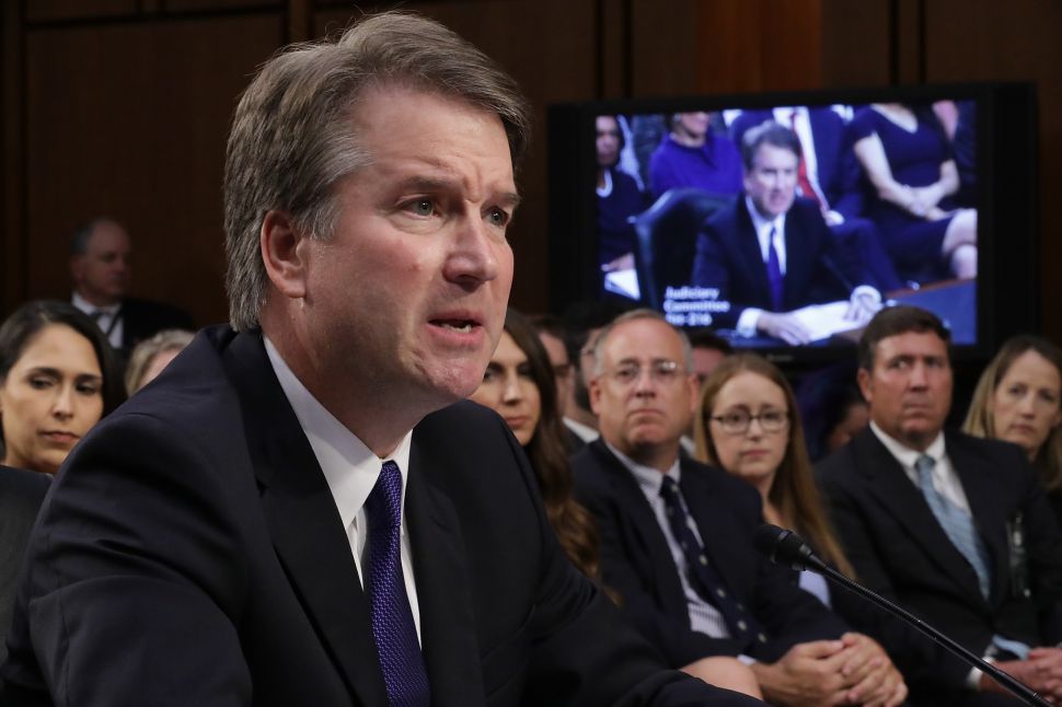 Supreme Court Justice Brett Kavanaugh.