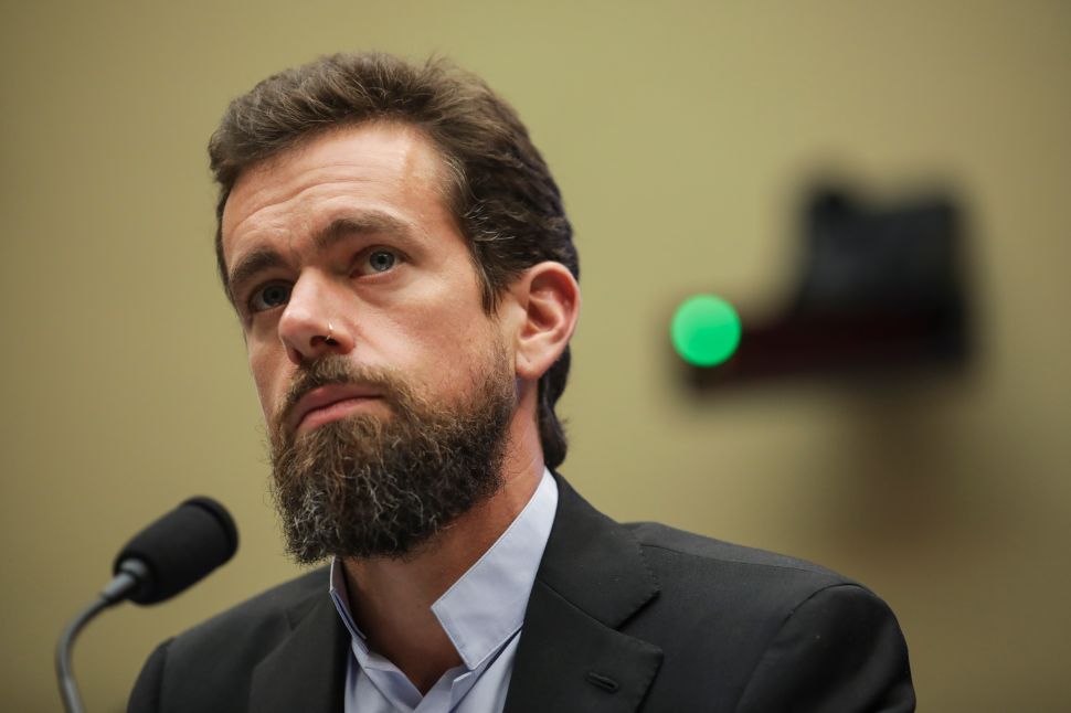 Jack Dorsey spent the day listening to Democrats troll Republicans.