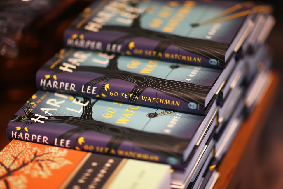 Copies of 'Go Set a Watchman' and 'To Kill a Mockingbird.'