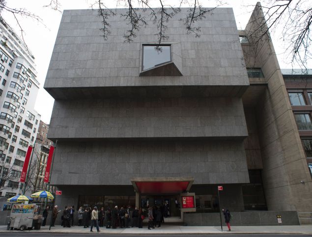 The Met Breuer, just after the Met had taken over the space from the Whitney, in 2016.