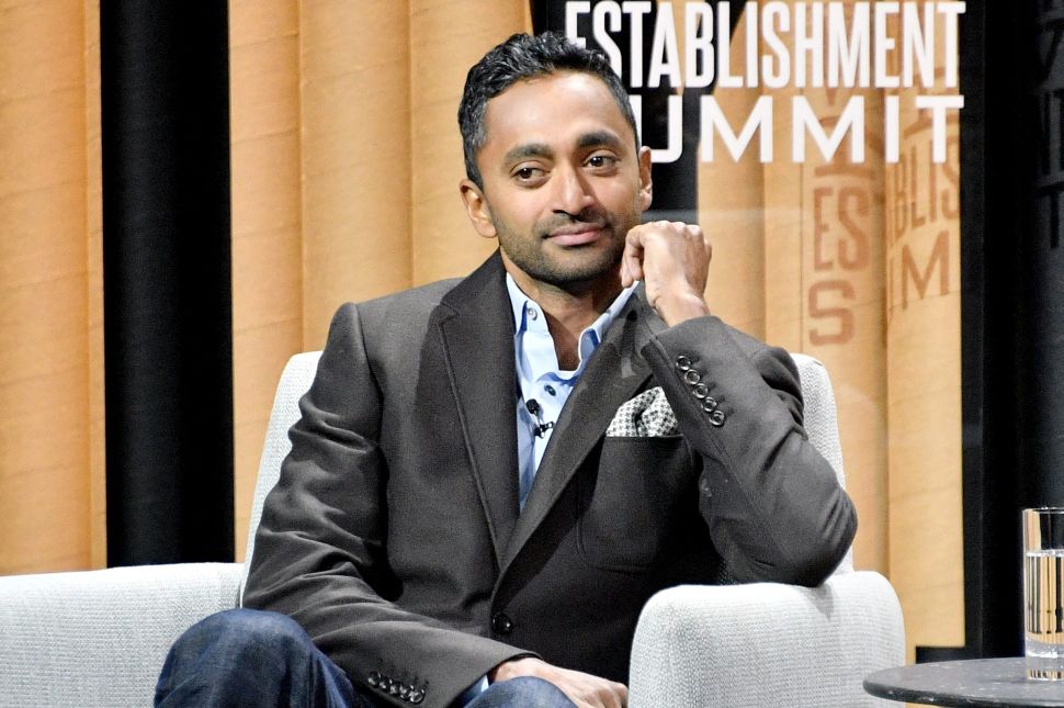 Chamath Palihapitiya , CEO of Social Capital