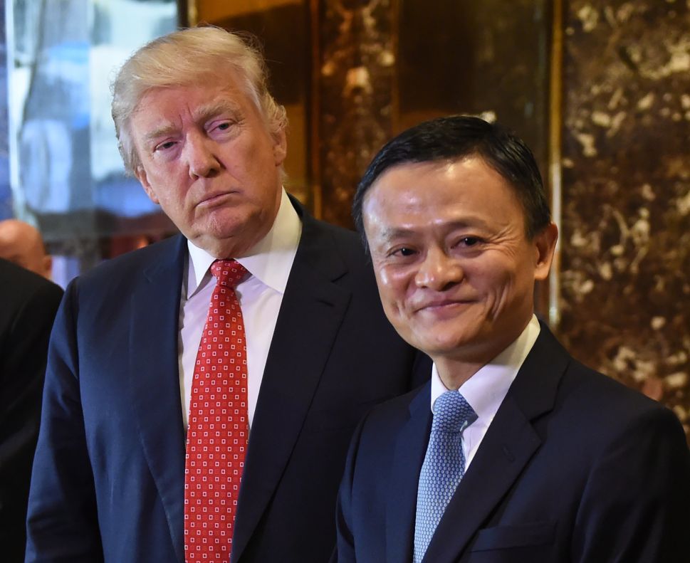Trump and Jack Ma