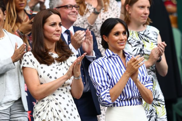 Kate Middleton and Meghan Markle Wimbledon