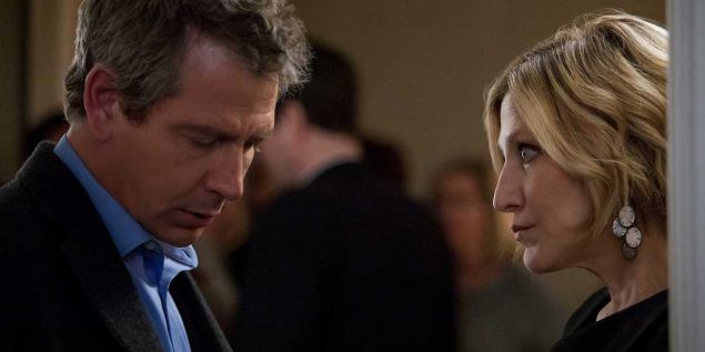 Ben Mendelsohn and Edie Falco in Land of Steady Habits.