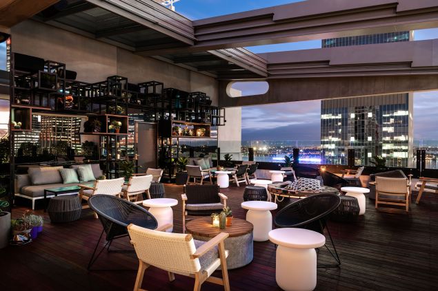 You'll have the best view in the city at Rooftop at QT.