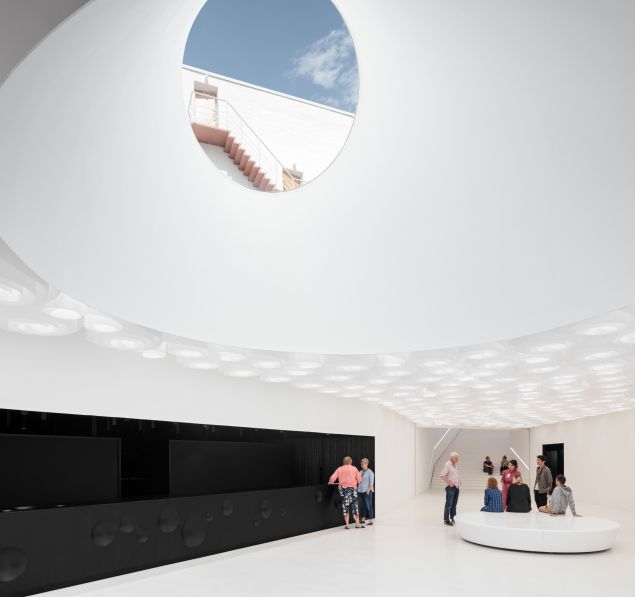 Amos Rex Art Museum in Helsinki.