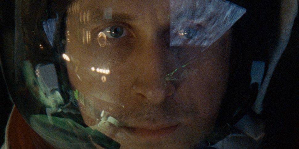 Ryan Gosling stars in 'First Man', a slick biopic about astronaut Neil Armstrong.