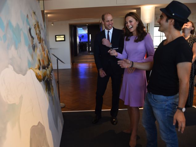 Kate Middleton and Prince William at the Global Ministerial Mental Health