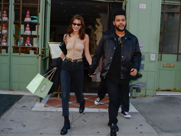 Bella Hadid and the Weeknd