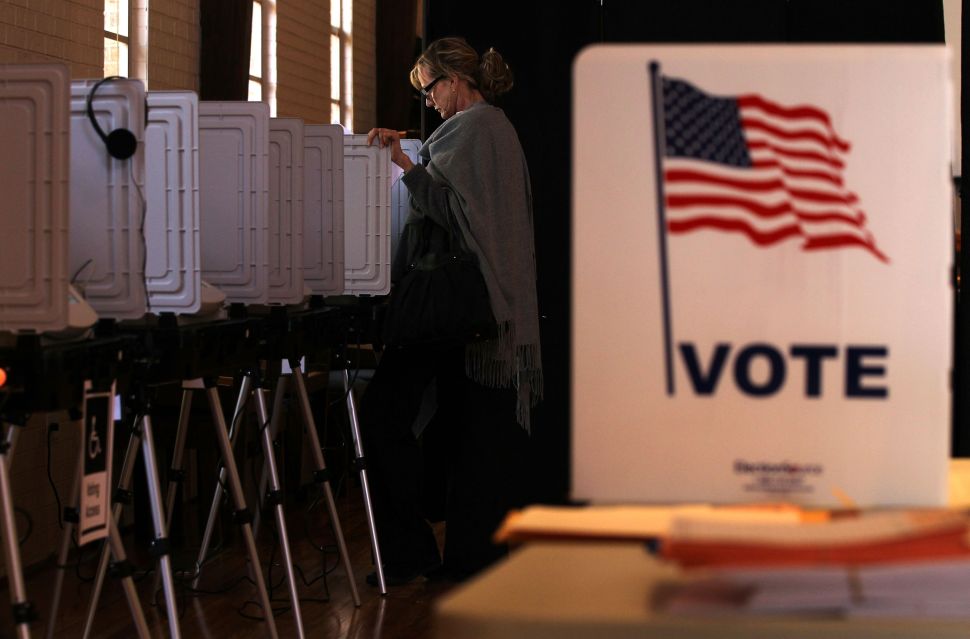 New Jersey is one of the few states where Democrats are outperforming Republicans in early voting.