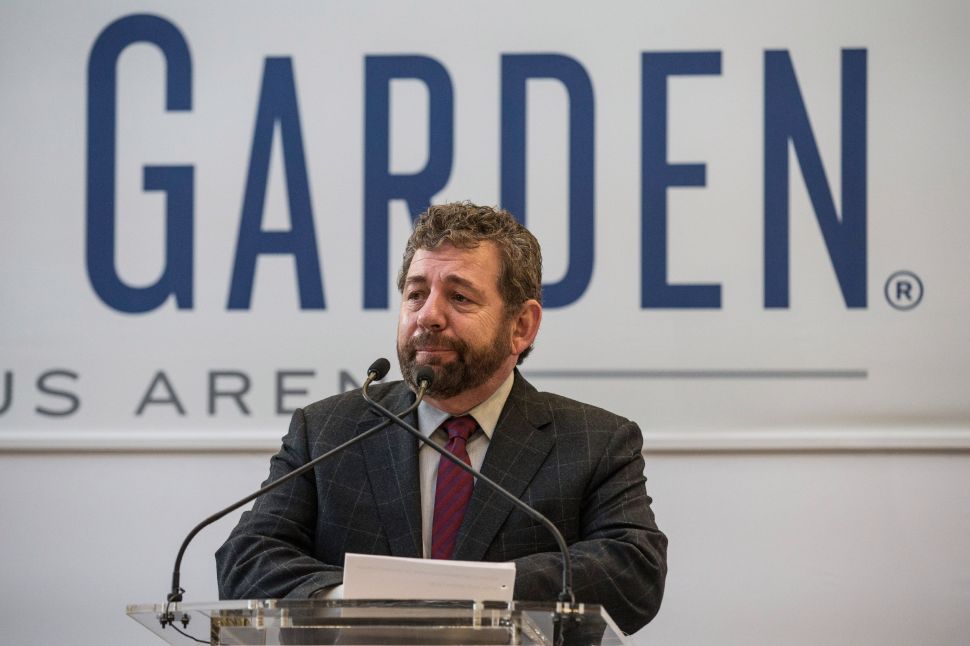James Dolan has his knives out for WFAN.