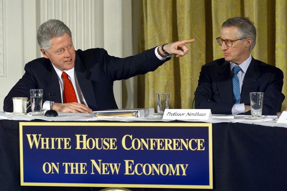 Bill Clinton and Nordhaus