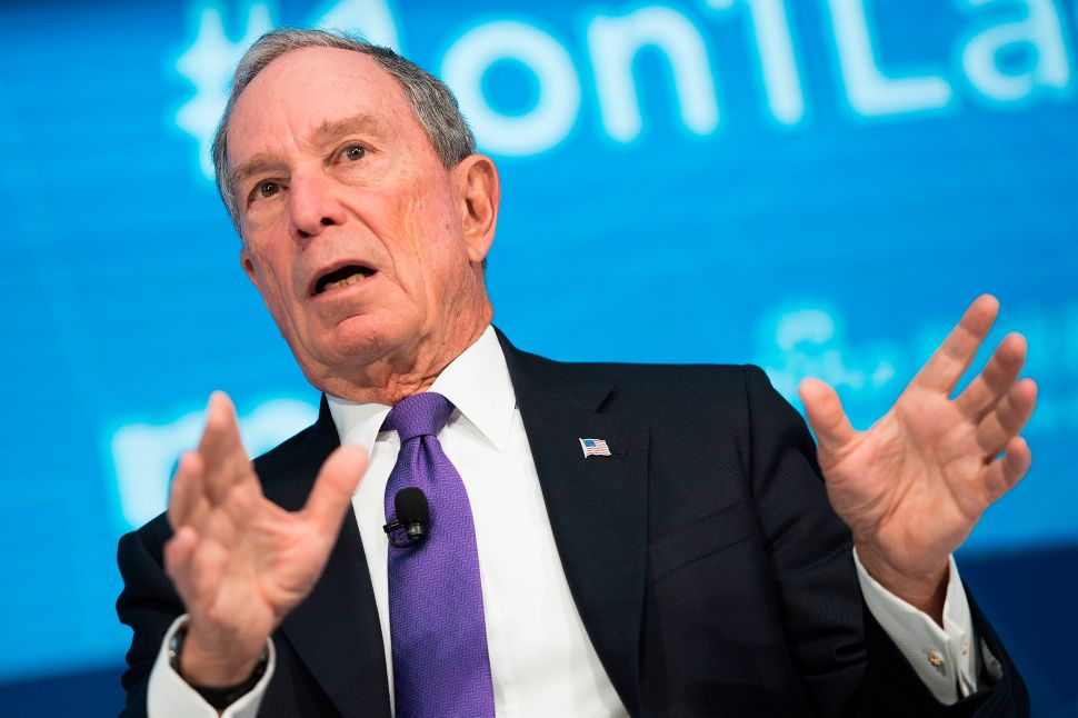 Michael Bloomberg is the richest man in media.
