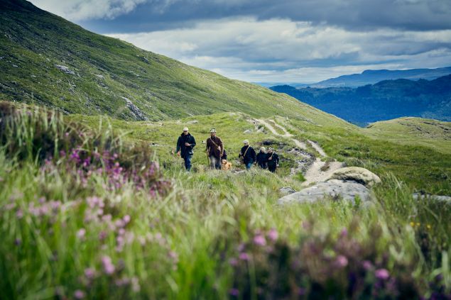 Glen Affric in Scottish Highlands