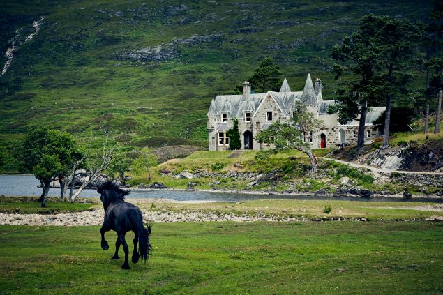 Glen Affric in Scottish Highlands