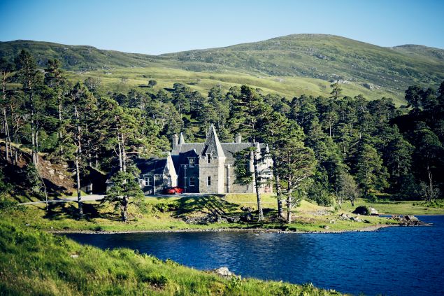 Glen Affric in Scottish Highlands