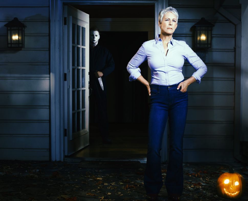 Jamie Lee Curtis returns to her iconic role as Laurie Strode in HALLOWEEN