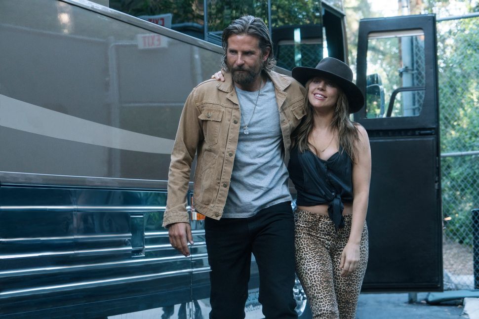 Bradley Cooper and Lady Gaga in 'A Star Is Born'