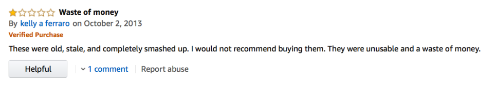 Amazon Candy Corn Review: 'Unusable' seems somewhat harsh... didn't someone mention candy corn could be used for art projects?
