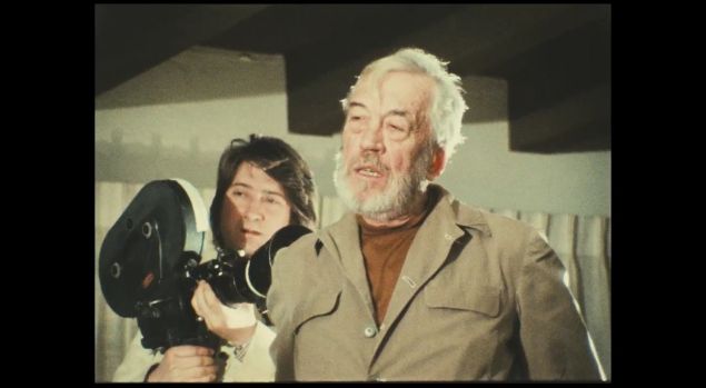 John Huston in The Other Side of the Wind.
