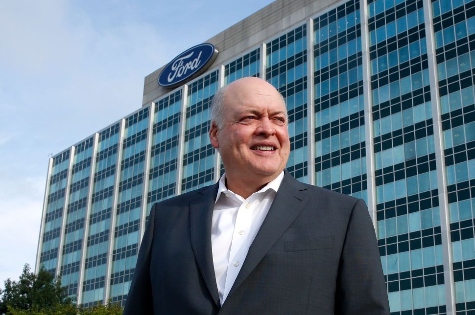 Jim Hackett, president and chief executive officer of Ford Motor