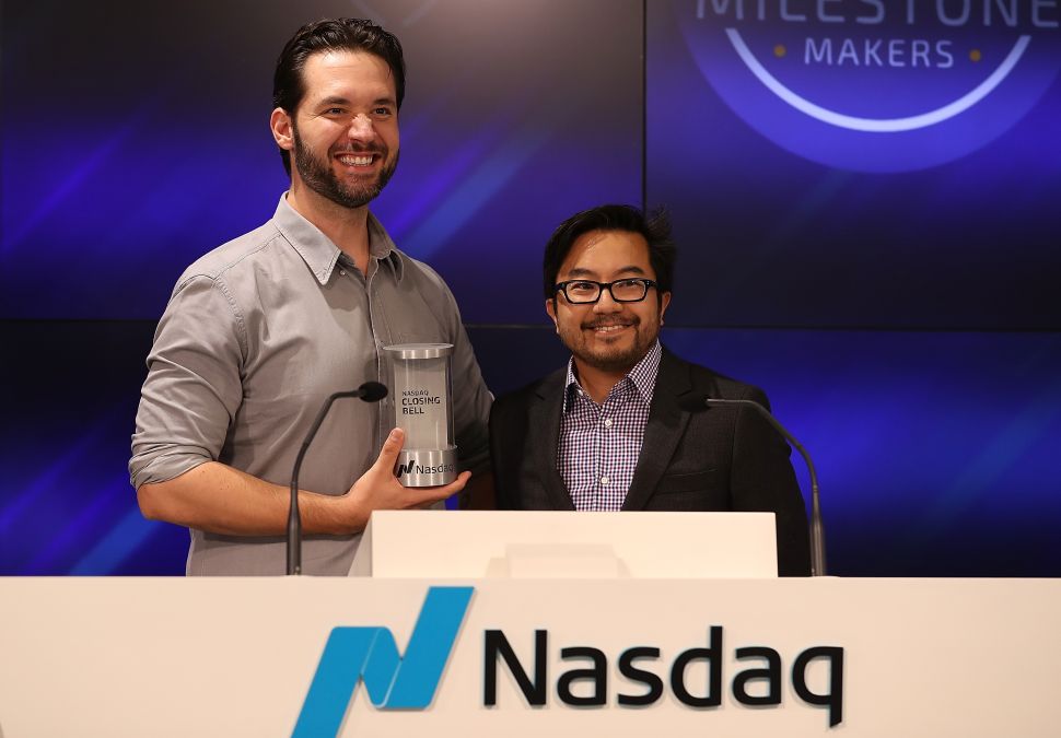 Alexis Ohanian and Garry Tan