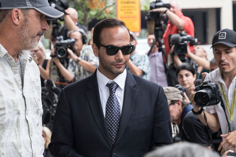 Former Trump campaign aide George Papadopoulos.