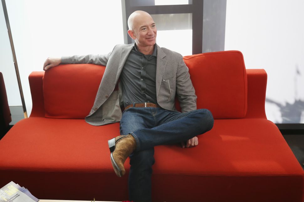 Amazon CEO Jeff Bezos.