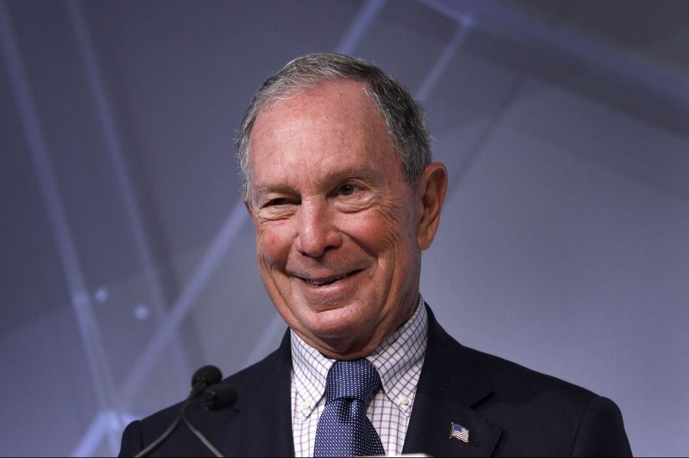 Michael Bloomberg's first donation to Johns Hopkins was $5.