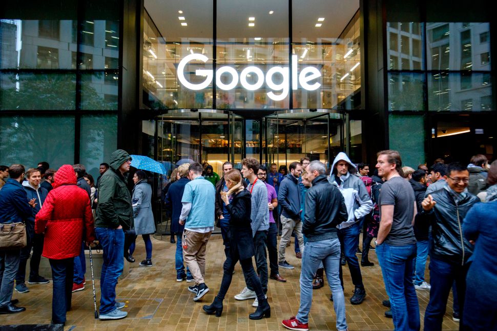 Google walkout London