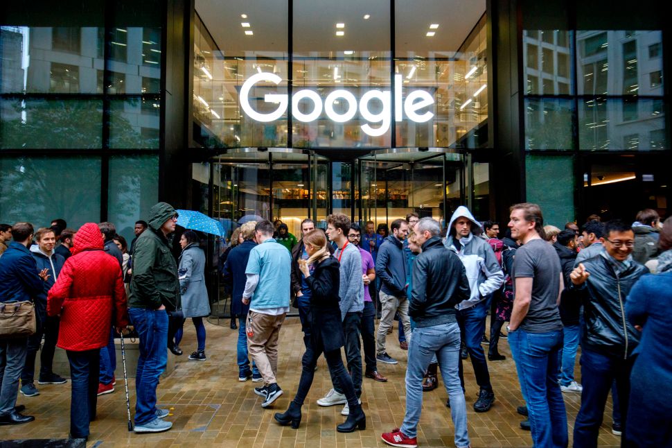 Google walkout London