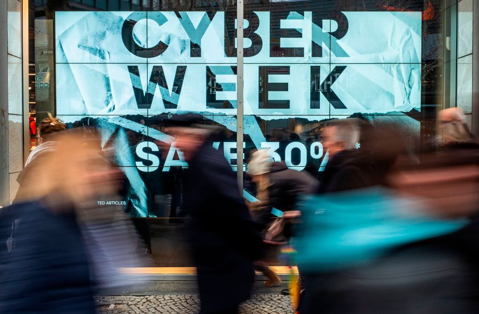 Both Black Friday and Cyber Monday this year saw record online sales.