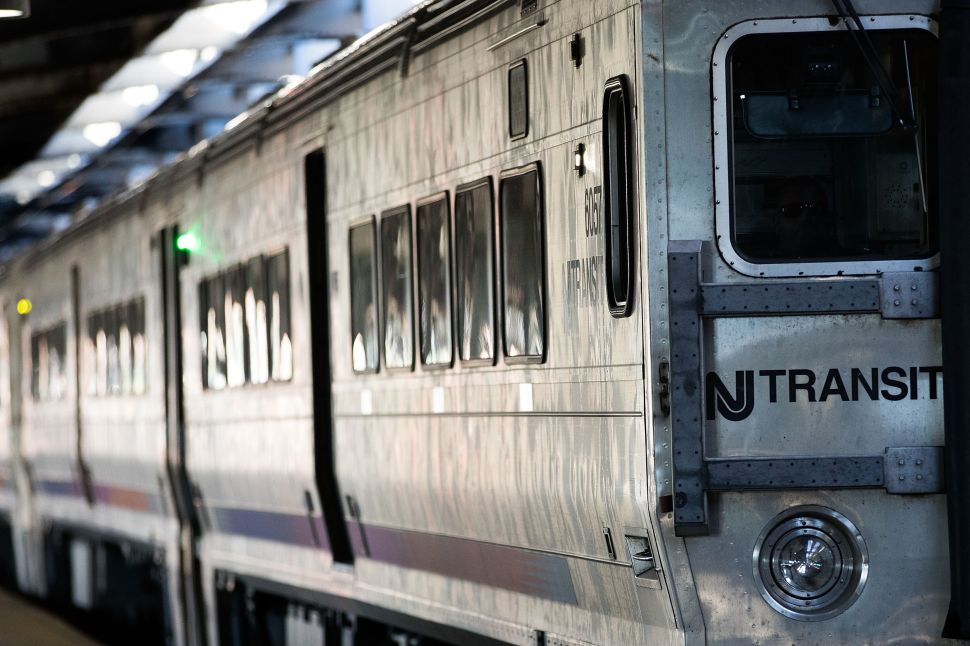 New Jersey Transit train.