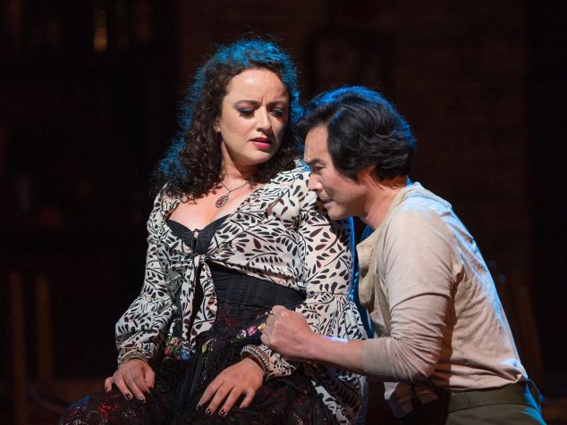 Clémentine Margaine in the title role and Yonghoon Lee as Don José in Bizet's 'Carmen'.