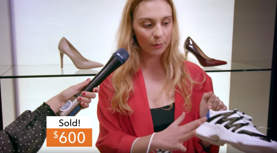 Payless fake luxury store