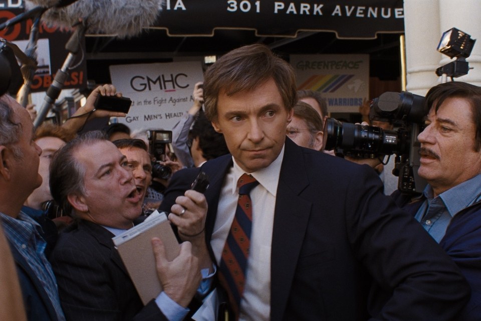 Hugh Jackman in The Front Runner.
