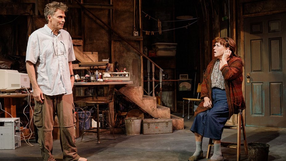 Tim Daly and Tyne Daly in Downstairs.