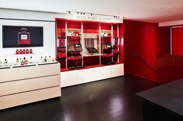 Chanel Launches Red Le Rouge Interactive Pop-Up in New York City