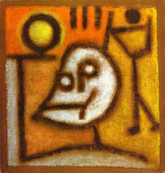 Paul Klee, Death and Fire, 1940.