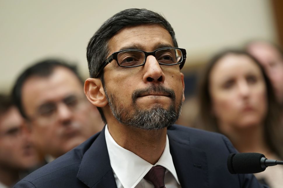 Google CEO Sundar Pichai