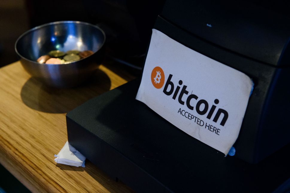 Bitcoin coffee shop