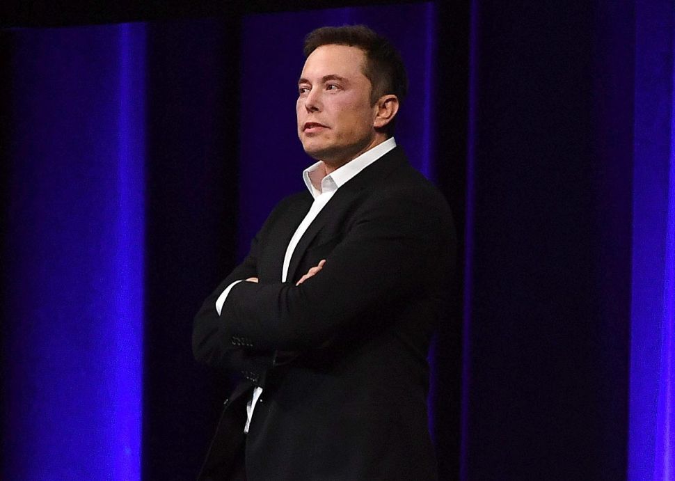 Elon Musk owns 19 percent of Tesla.