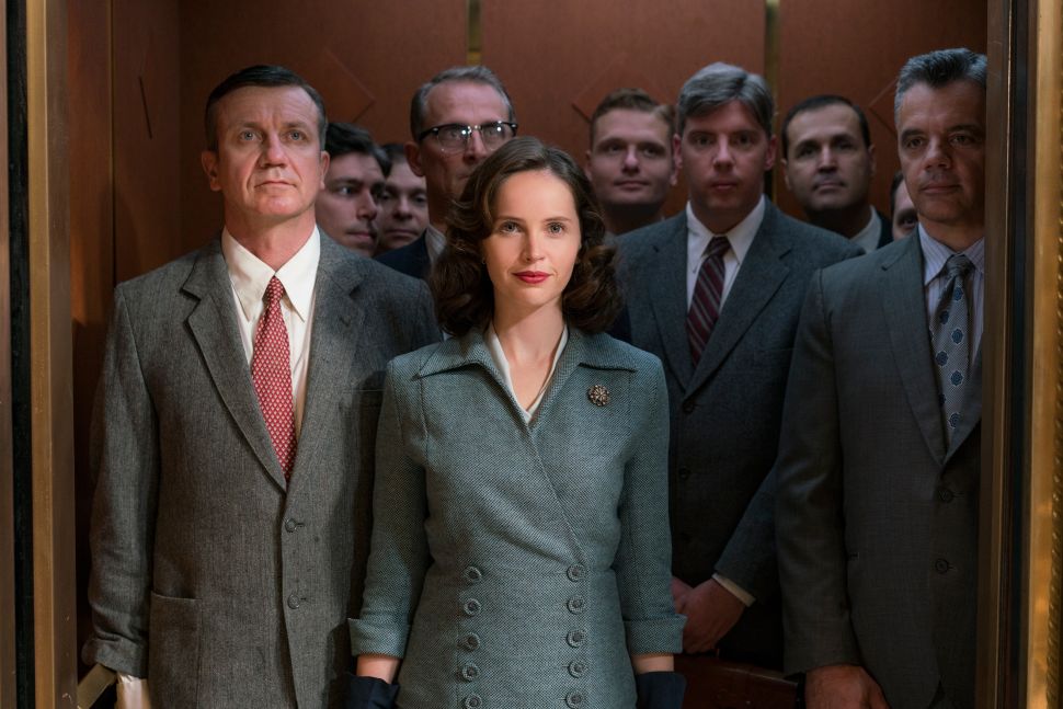Felicity Jones in On the Basis of Sex.