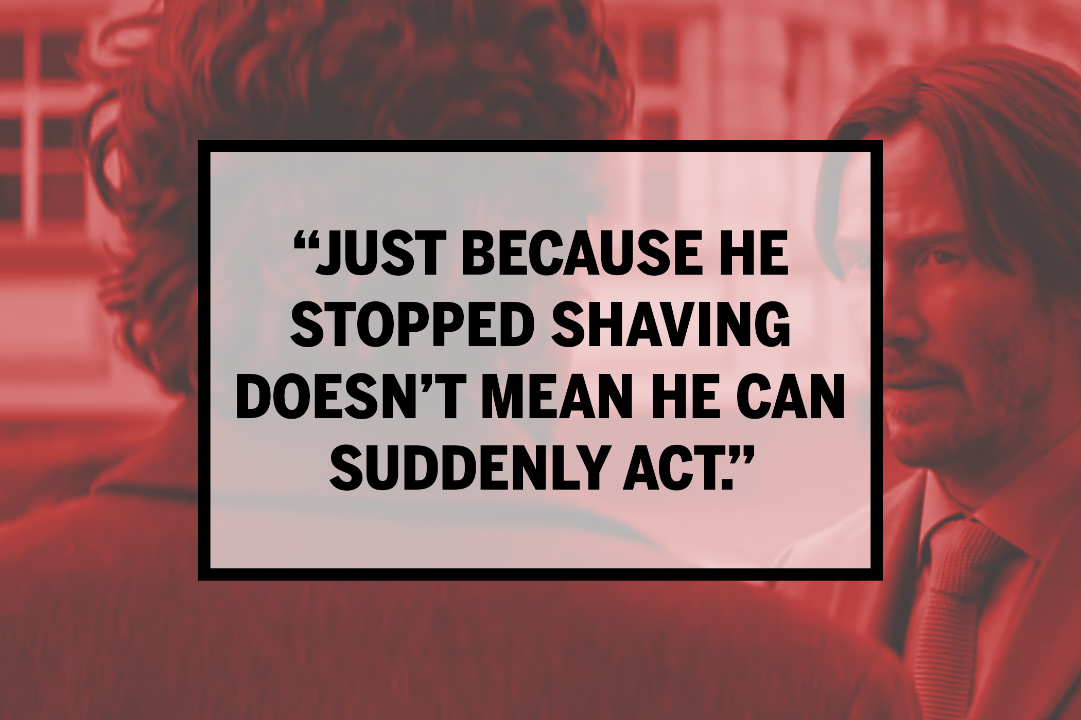 Rex on Keanu