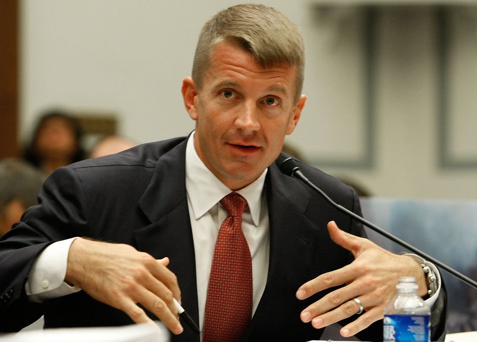 Erik Prince, chairman of the Prince Group, LLC and Blackwater USA.