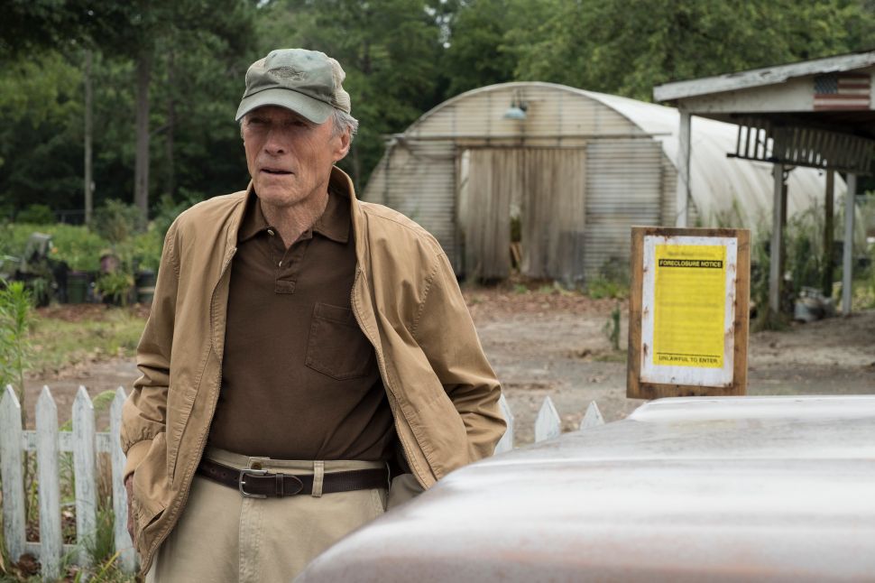 Clint Eastwood in The Mule.